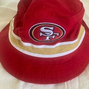 '47  SF Red Bucket Hat with Black Tag